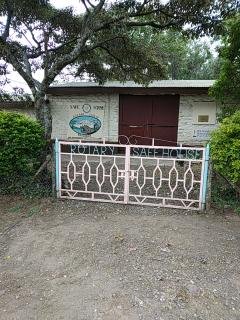Entrance gate to the Rotary Safe House in Naivasha